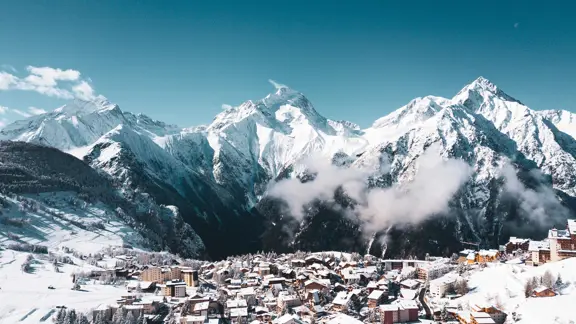 Les Deux Alpe Resort View