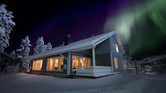 K5 Cabins Levi Cabin Exterior